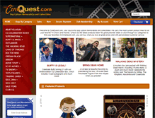 Tablet Screenshot of cinequest.com